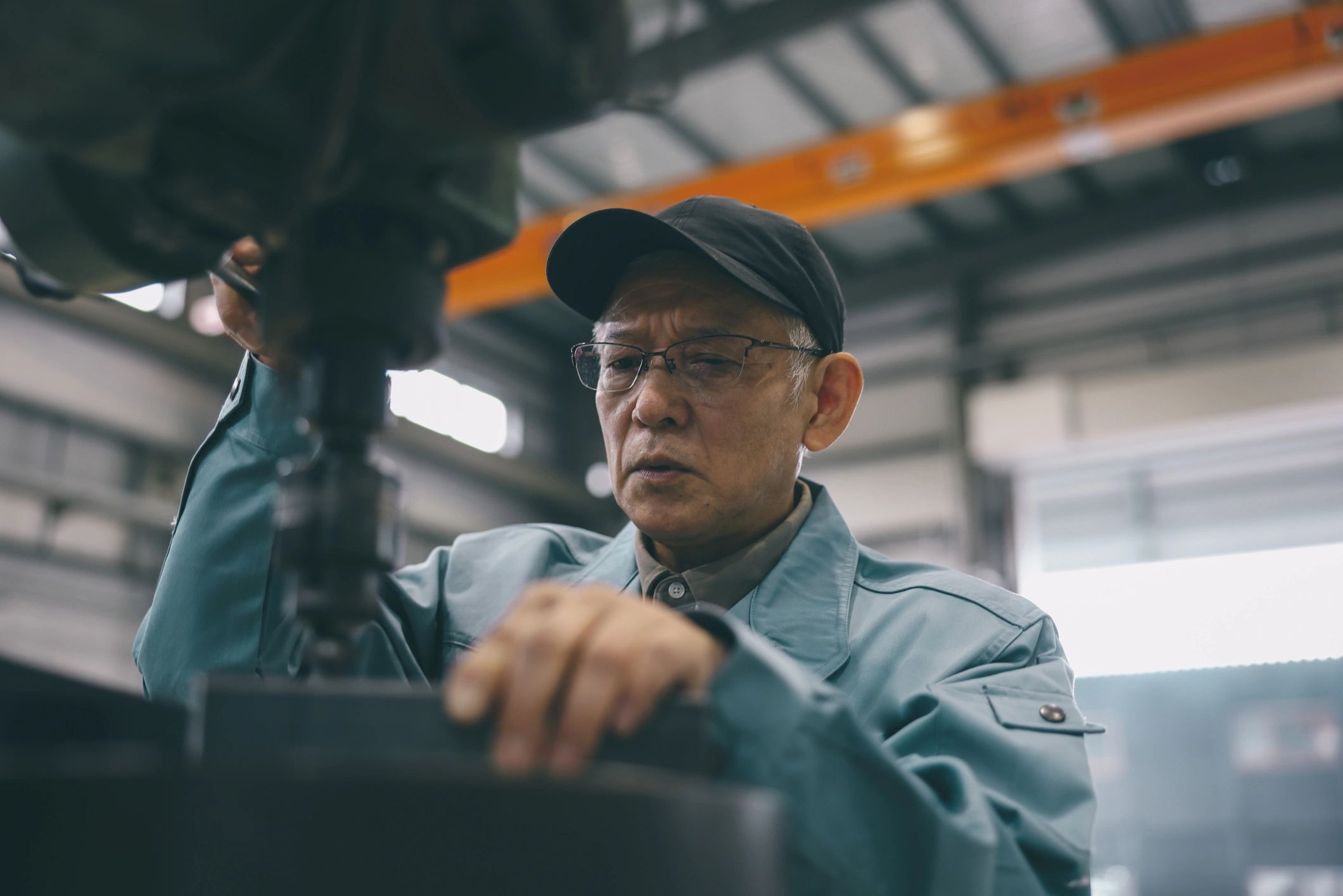 Japanese car mechanic