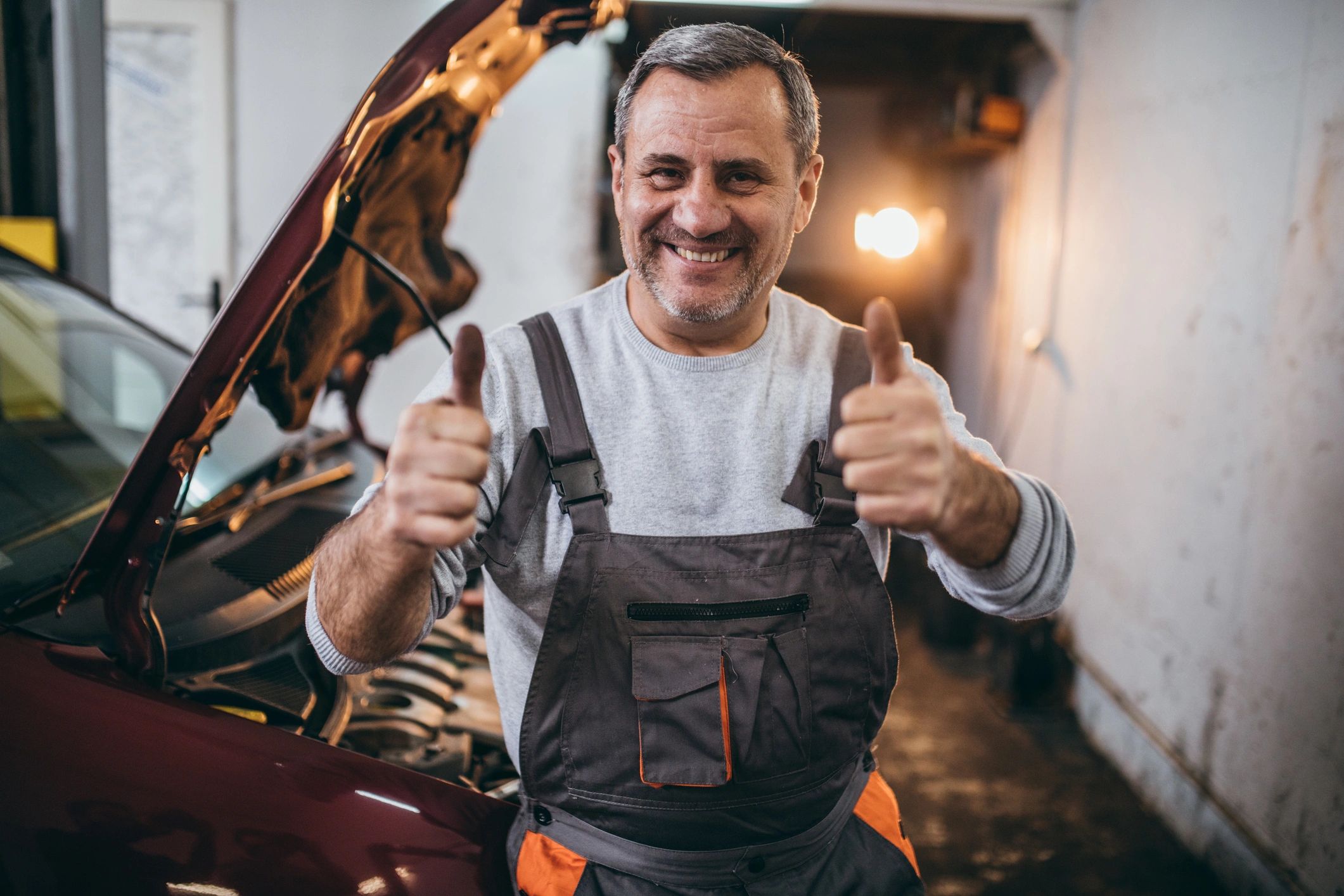 happy customer car repair